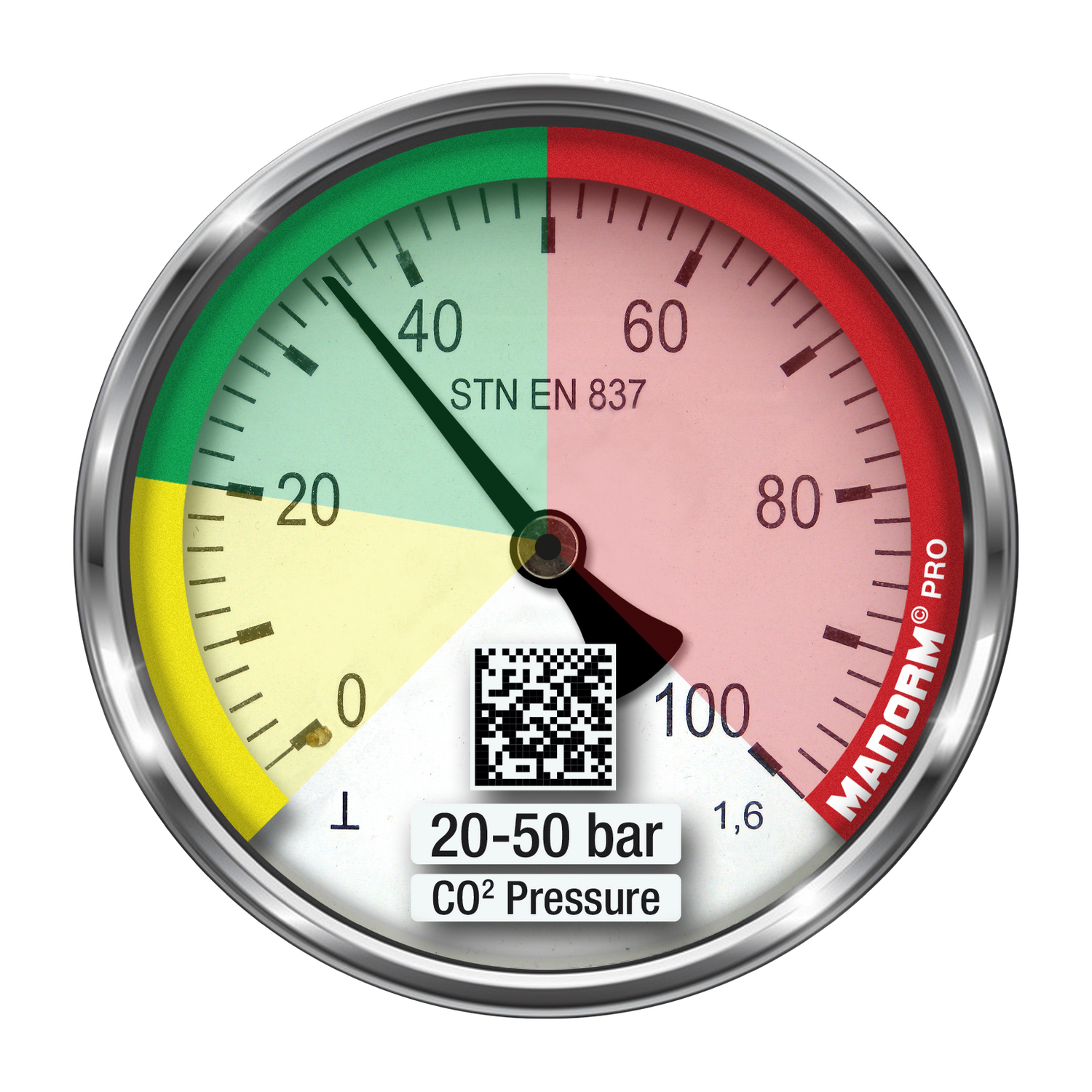 Manométer jelölés